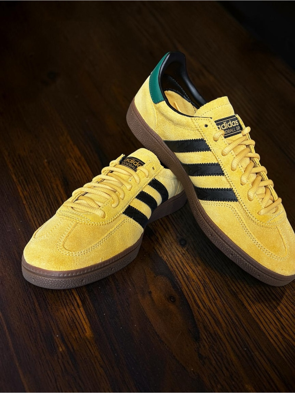 Adidas Handball SPEZIAL Sneakers, Yellow/Black/Green, size 9 men/10 in women. - Picture 8 of 8